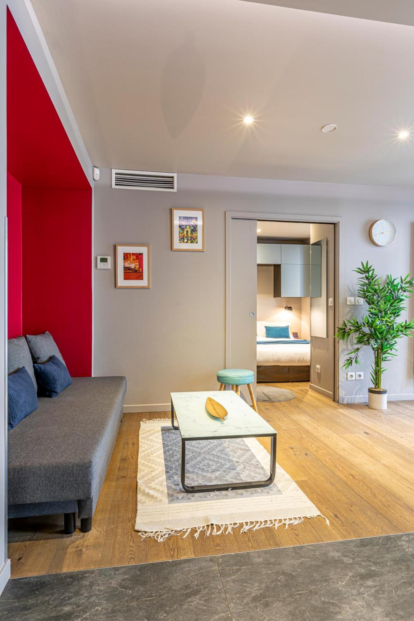 Les Appartements Cardinet Париж Екстериор снимка