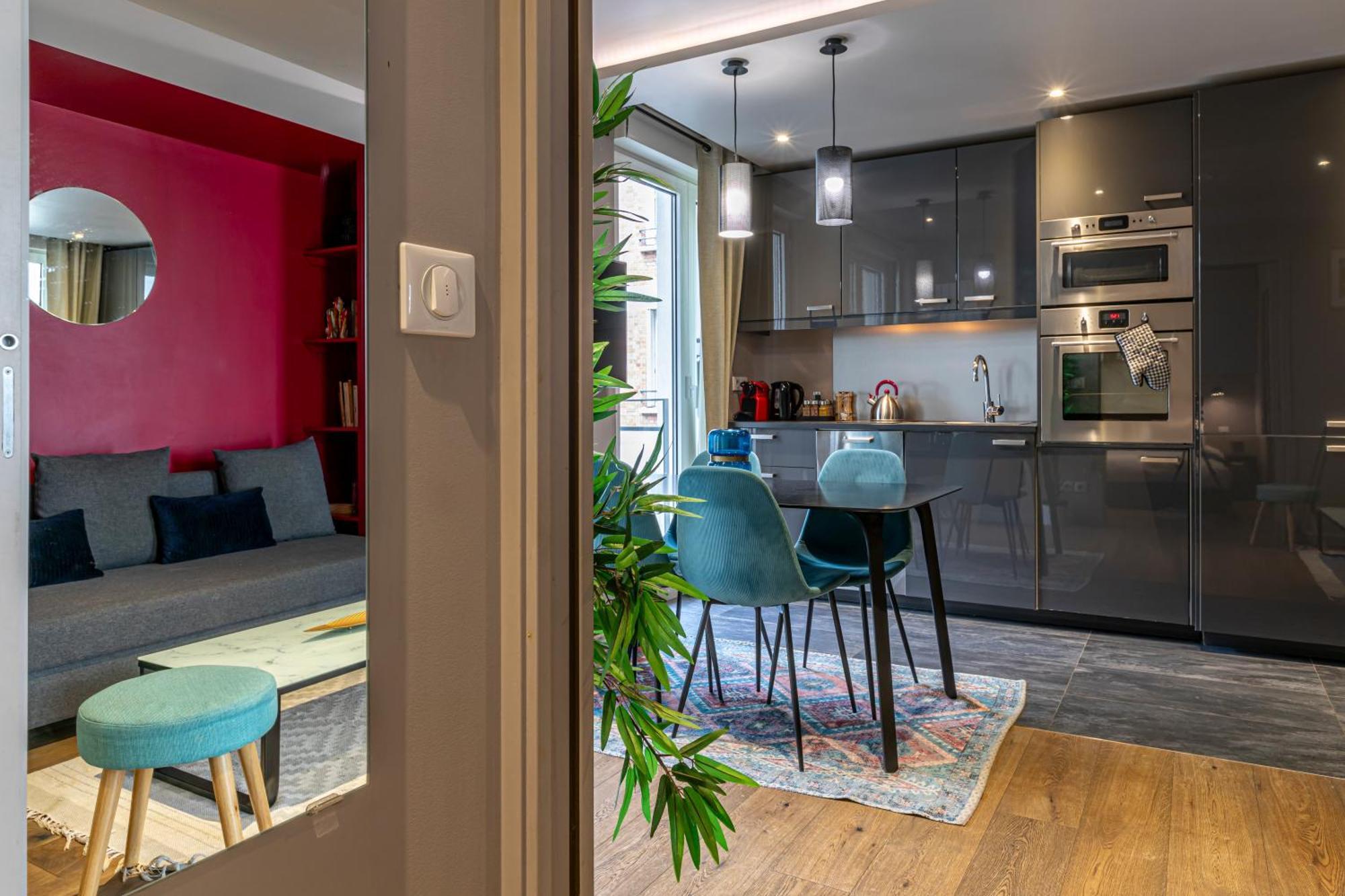 Les Appartements Cardinet Париж Екстериор снимка