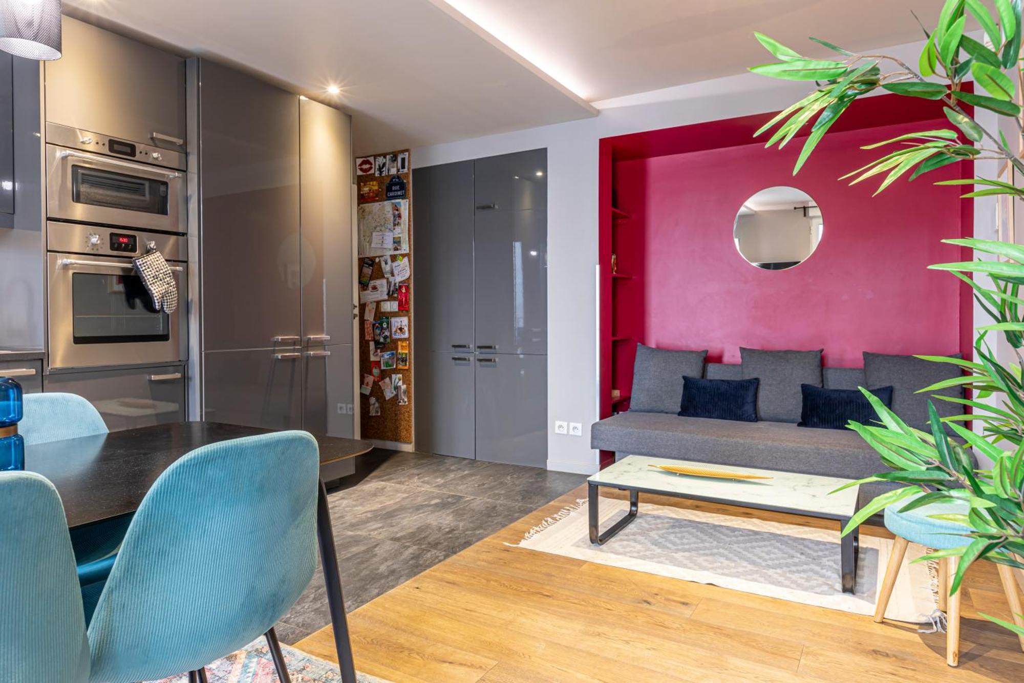 Les Appartements Cardinet Париж Екстериор снимка